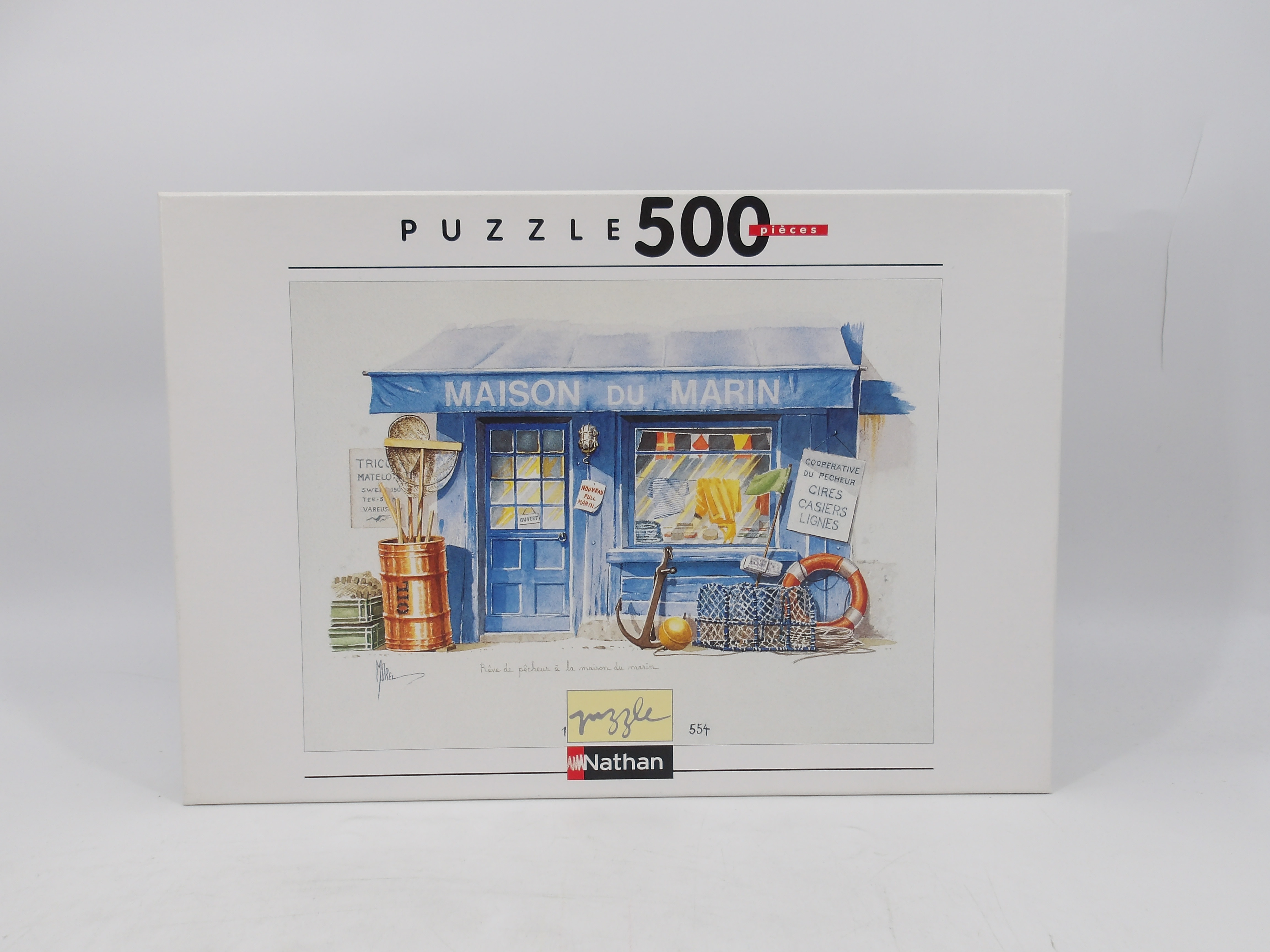 Voir photo 2 de Puzzle - Maison du marin - 500 pièces- Édition 2005 Puzzle - Maison du marin - 500 pièces- Édition 2005 Très bon état - Vue 2 -